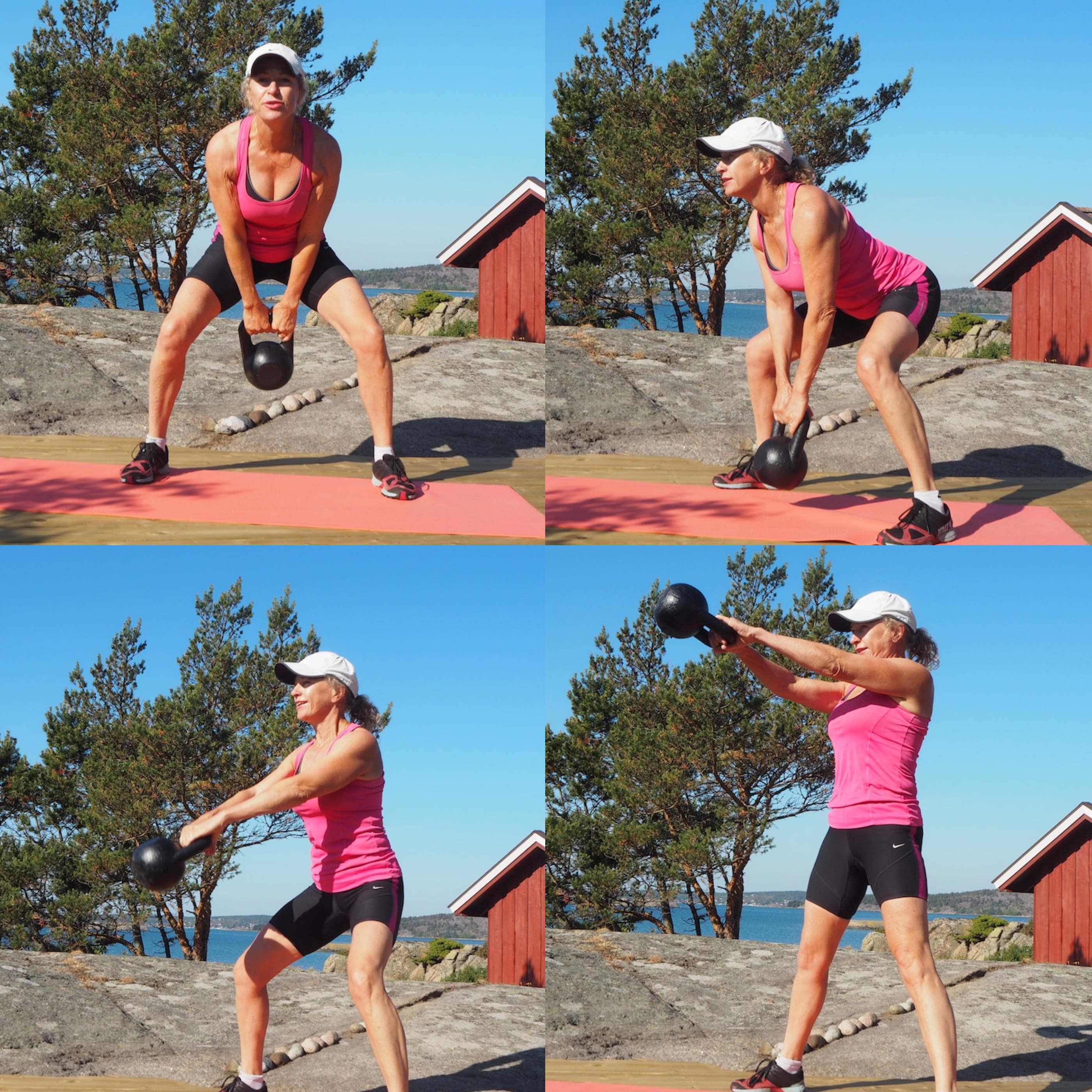 kettlebells