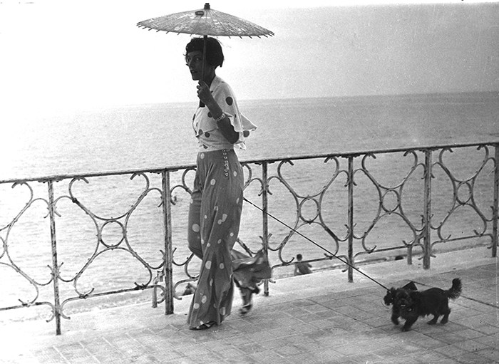 The French Riviera, c.1925 (b/w photo)