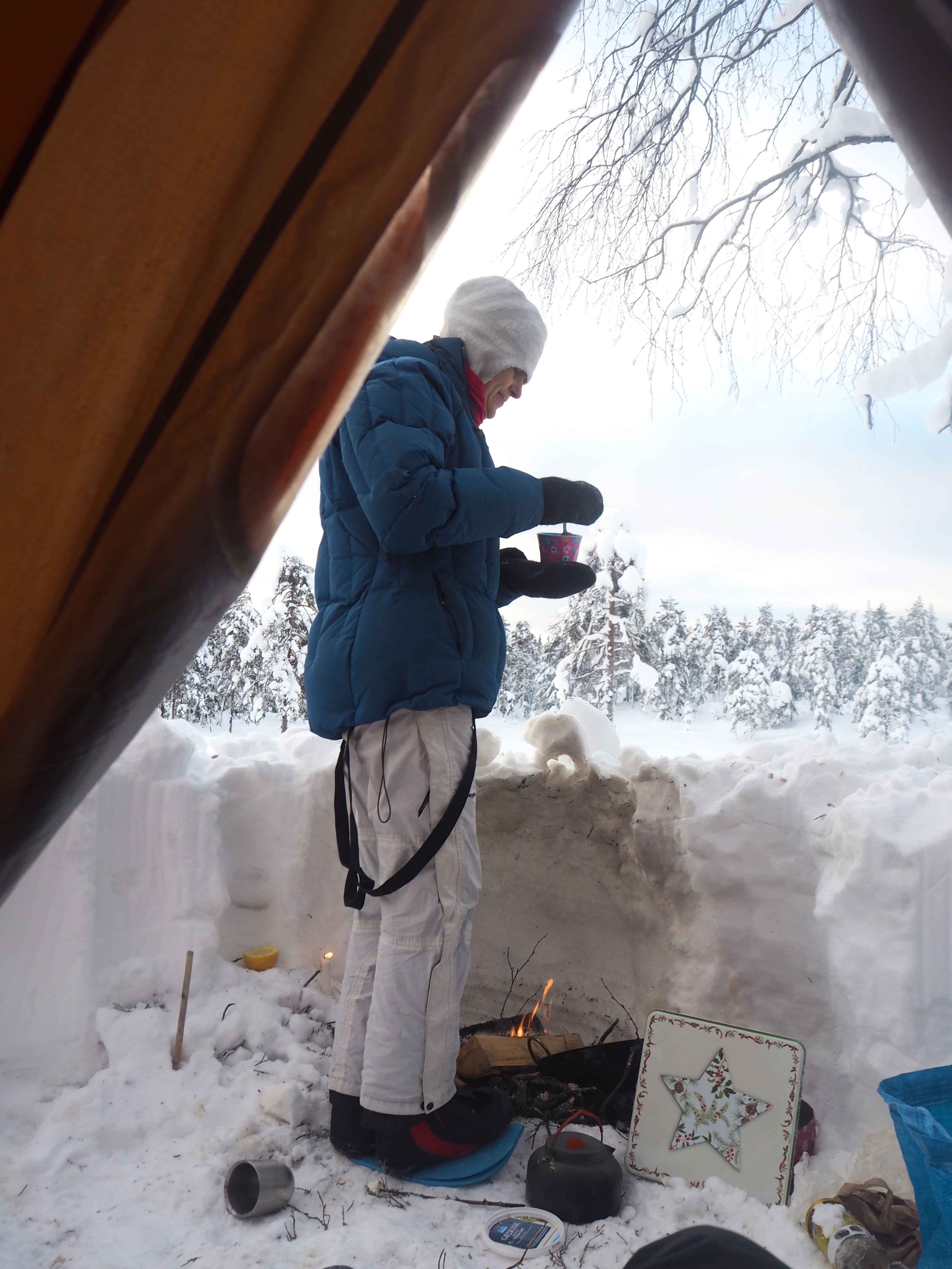 Telttur i januarkulde