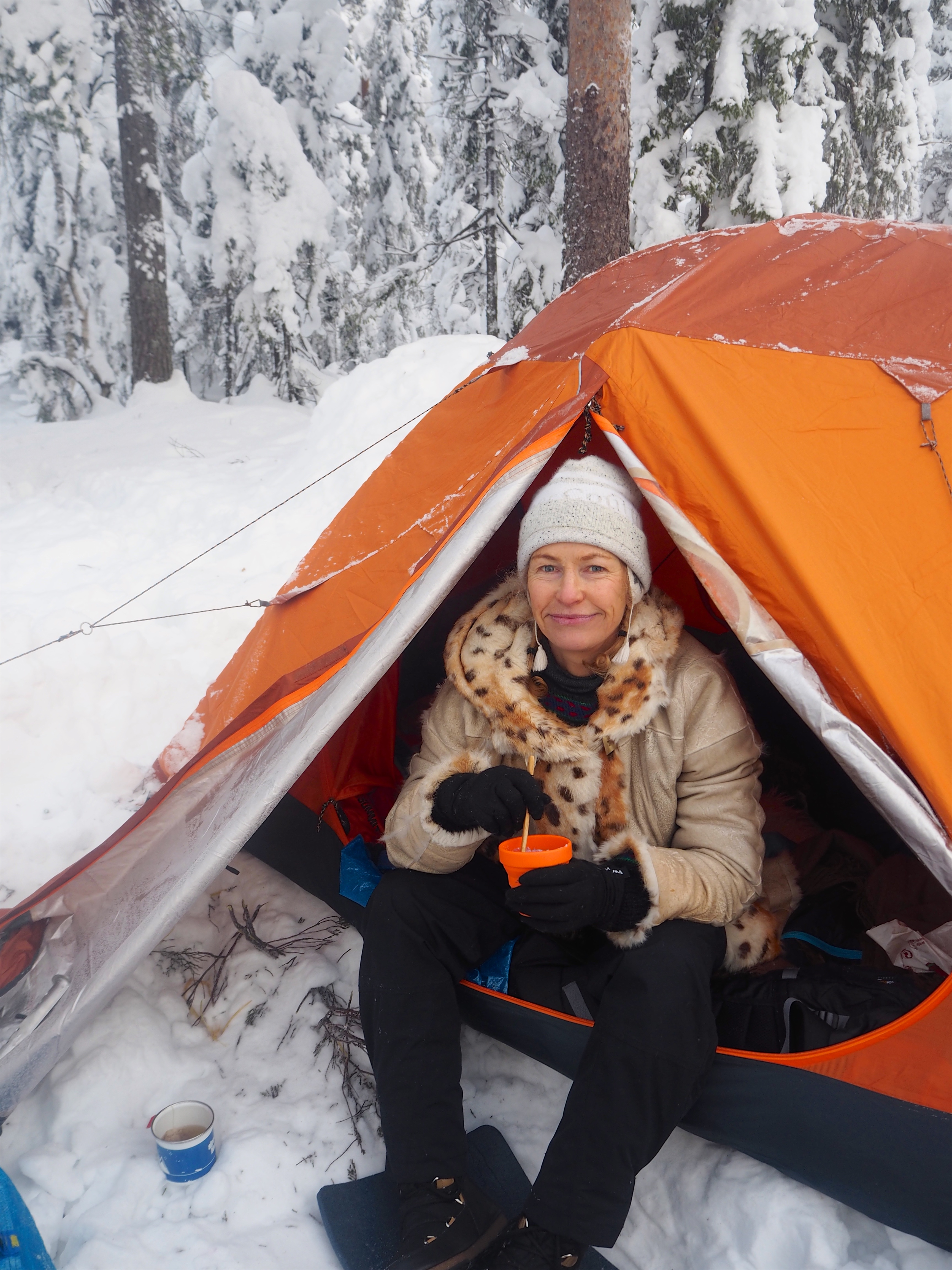 Telttur i januarkulde