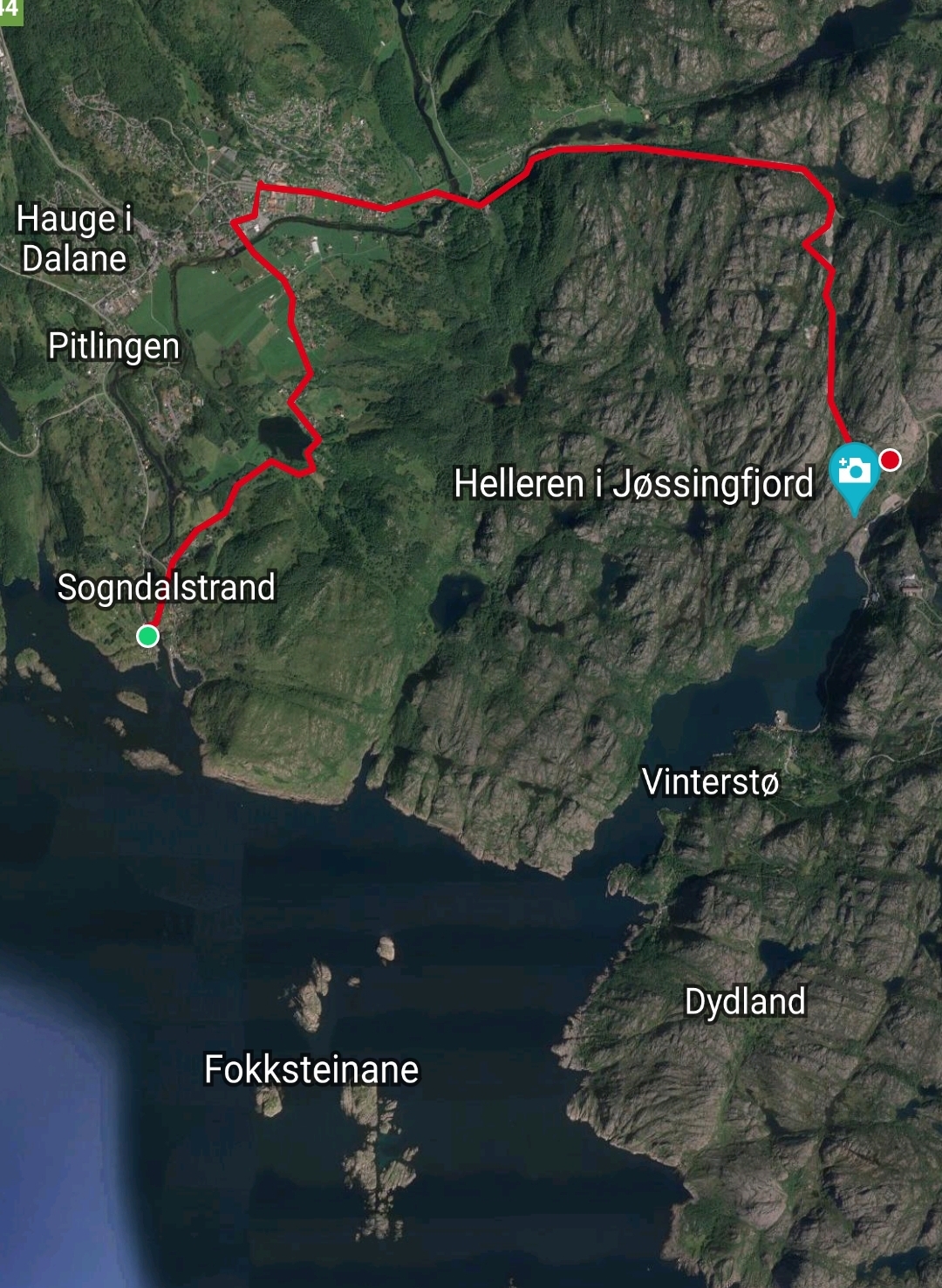 Fra Jærens strender til fjord og fjell med sykkel
